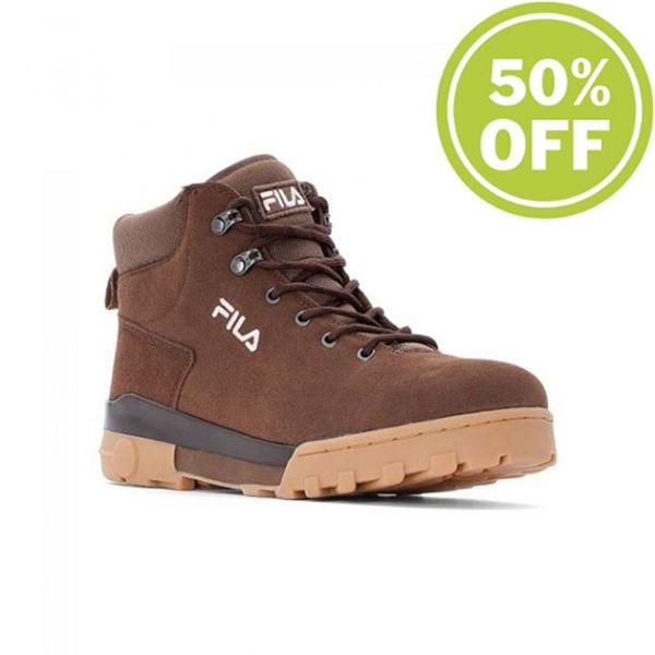 Botas Fila Hombre Marrones - Rockland Mid Patridge Modern - España 674035FXI